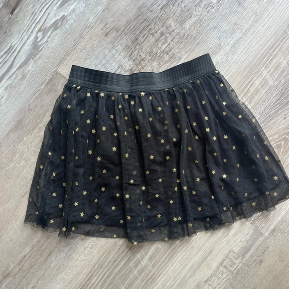 Black and Gold Star Skirt size 5 - Picture 2 of 3